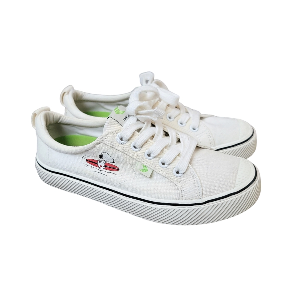 Snoopy Surf Canvas Sneakers Carium